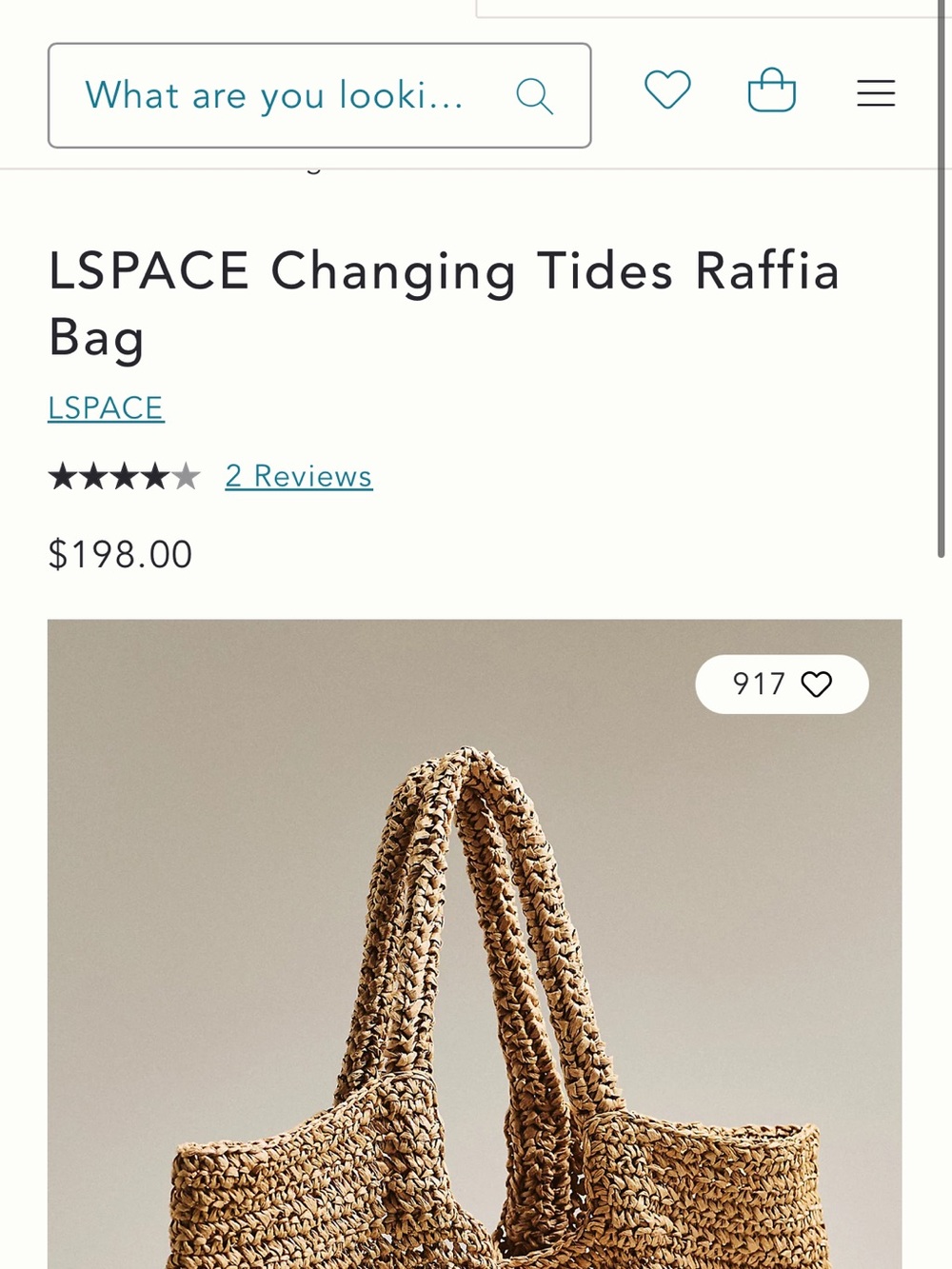 l*space Two-Tone Woven Straw Tote - Black and Natural - revolve / Anthropologie - Picture 3 of 6
